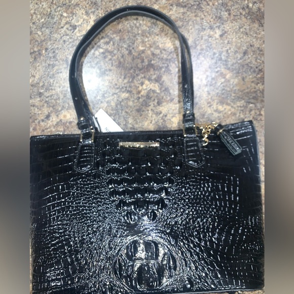 RECENTLY REDUCED‼️ Brahmin Medium Asher Black Melbourne Handbag. EUC - Picture 2 of 6